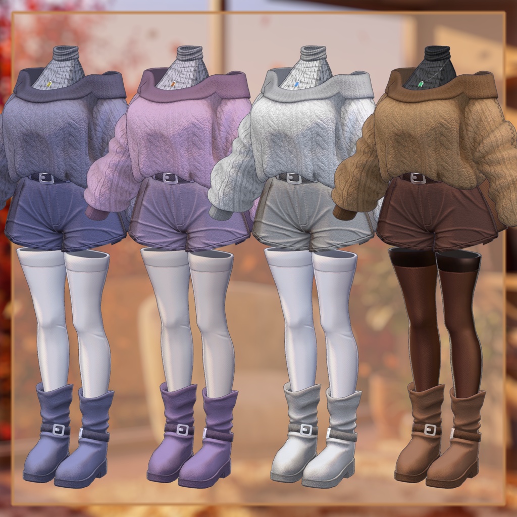 【8 Avatars】Amber Knit Vibe (25% off)