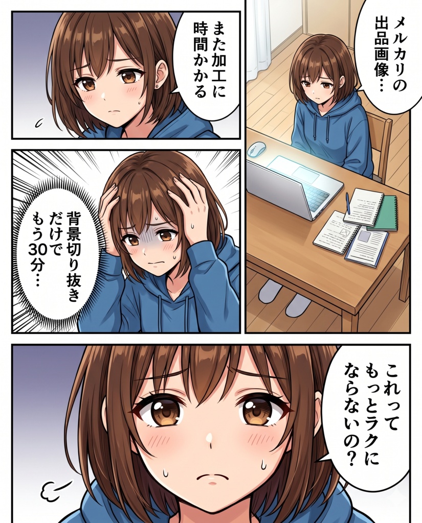 透けるくん for メルカリ