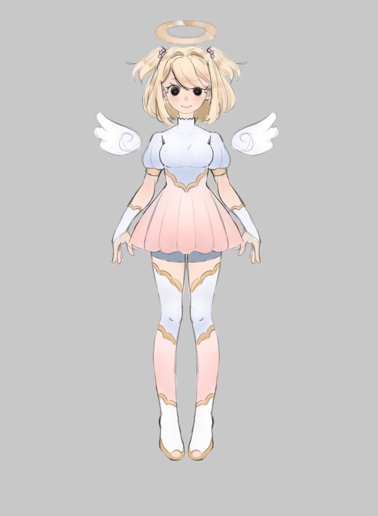 Angel girl vtuber adopt