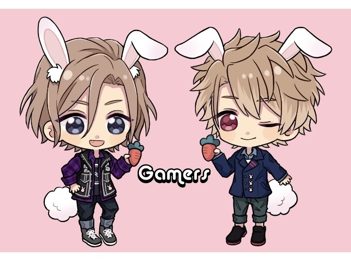 アクリルキーホルダー🎮🐰