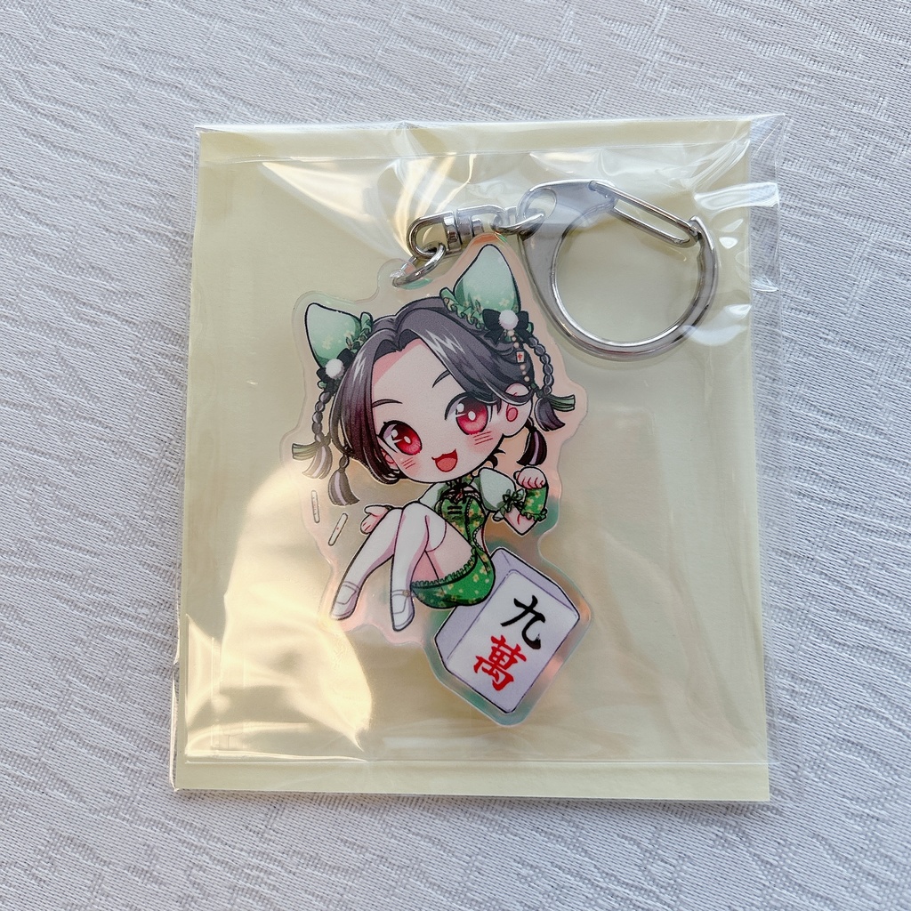 きつねチャイナアクキー