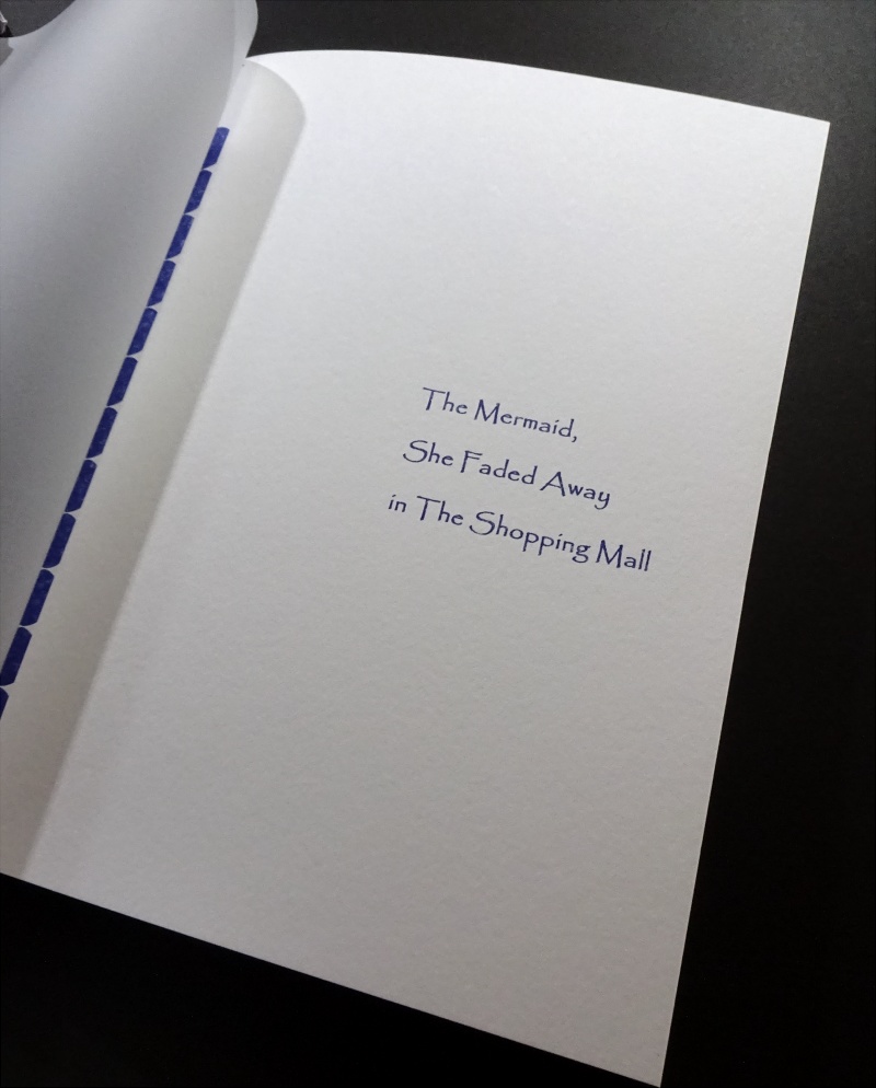 物理書籍版 『人魚は都市の夢と消えた The Mermaid, She Faded Away in The Shopping Mall』