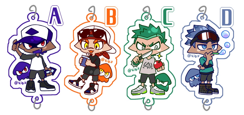 【マイカラータイム！】(※10月中旬発送※)モブズくん連結アクキー