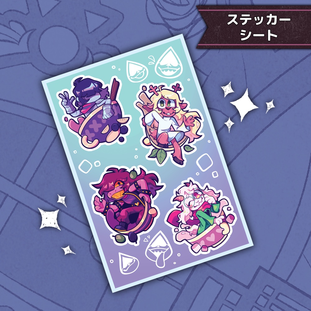 Deltarune 塗り絵ファンジン