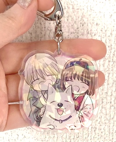 「豊太郎ものがたり」ホログラムアクリルキーホルダー