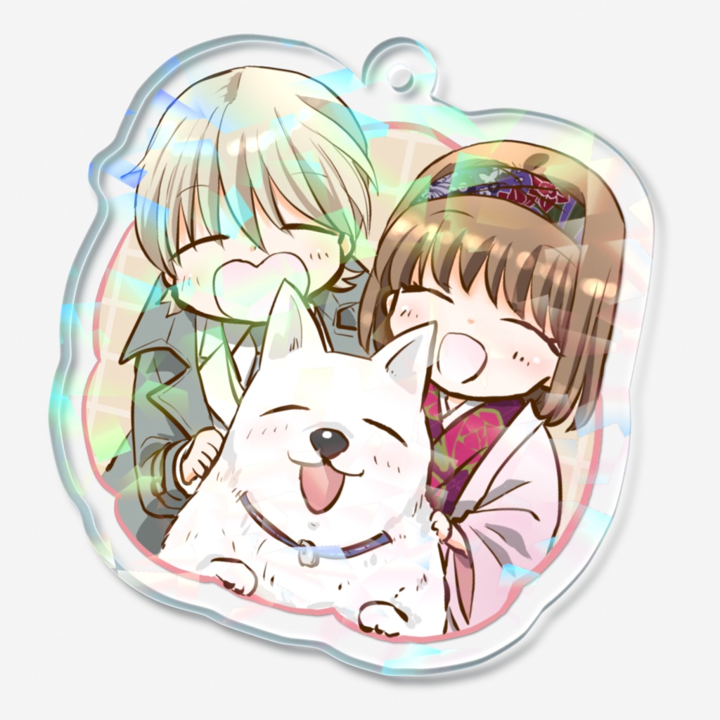 「豊太郎ものがたり」ホログラムアクリルキーホルダー