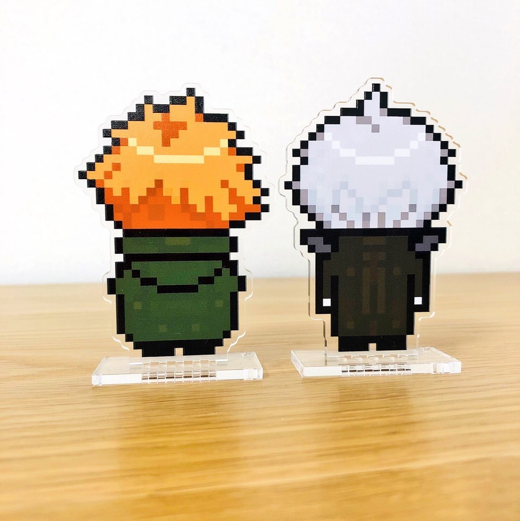 ロビン&サンソンV3ドット風アクリルスタンド