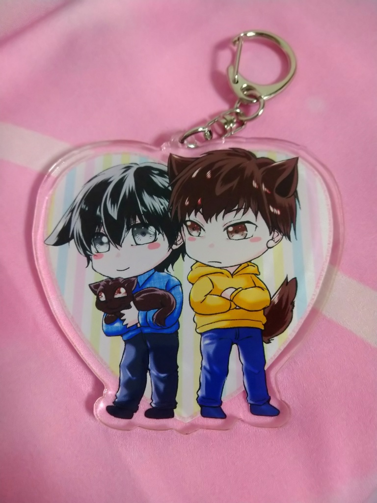 【受注販売】~主従関係~はるまひアクリルキーホルダー
