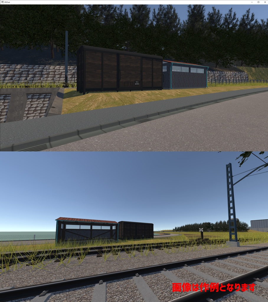 【3Dモデル】古典貨車(有蓋車・無蓋車・尾灯)