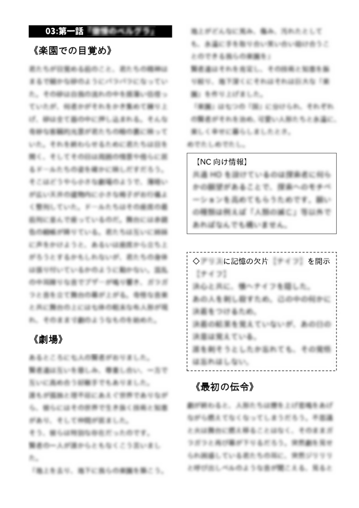 wonderland apoptosis