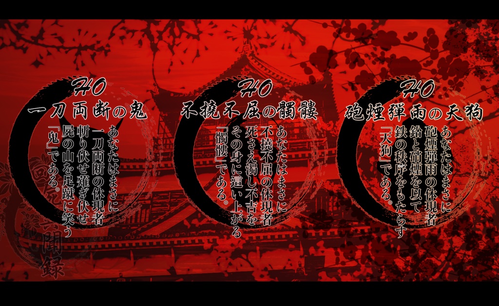 【ネクロニカCPシナリオ】回生屍異聞録