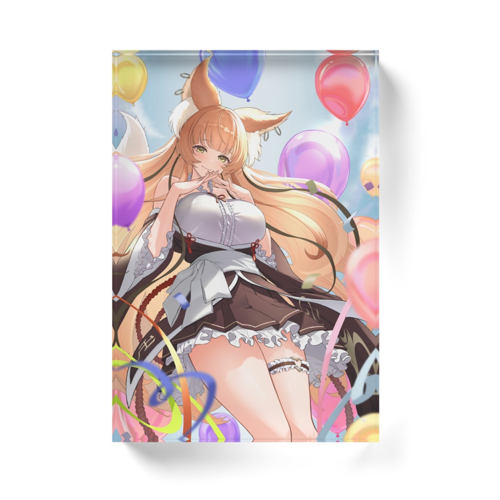 記念アクリルブロック