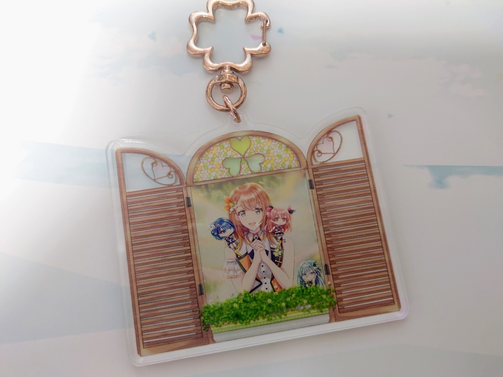 モモジャンアクリルキーホルダー