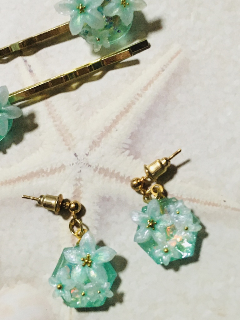 アリアーブ・ナーリヤイメージ ピアスとヘアピンセット