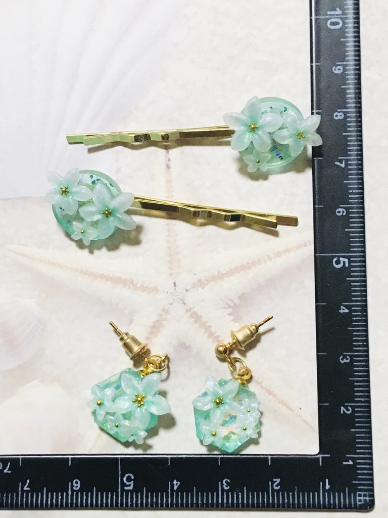 アリアーブ・ナーリヤイメージ ピアスとヘアピンセット