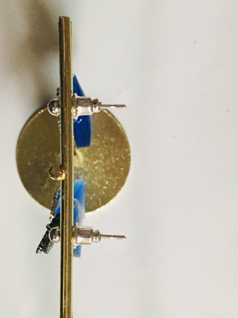 レジン 歯車のピアスorイヤリング