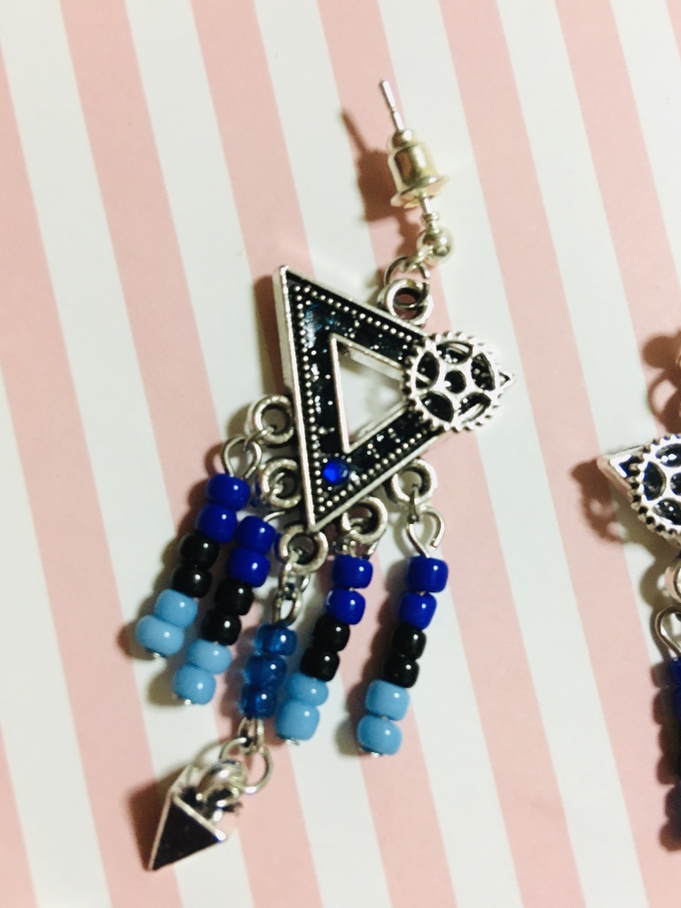 歯車のピアスorイヤリング