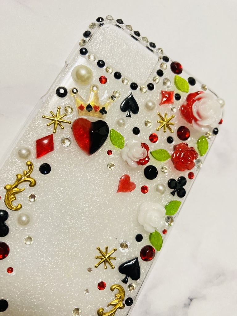 ハンドメイド レジン iPhoneケース【iPhone 8/7/ SE3/SE2】