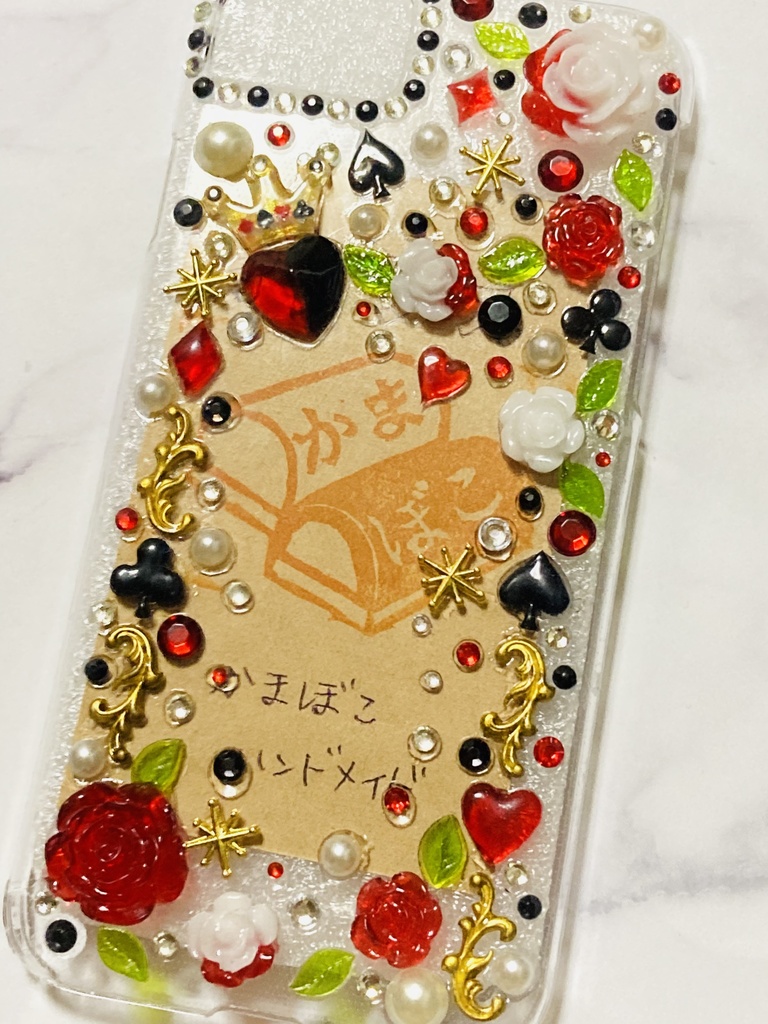 ハンドメイド レジン iPhoneケース【iPhone 8/7/ SE3/SE2】