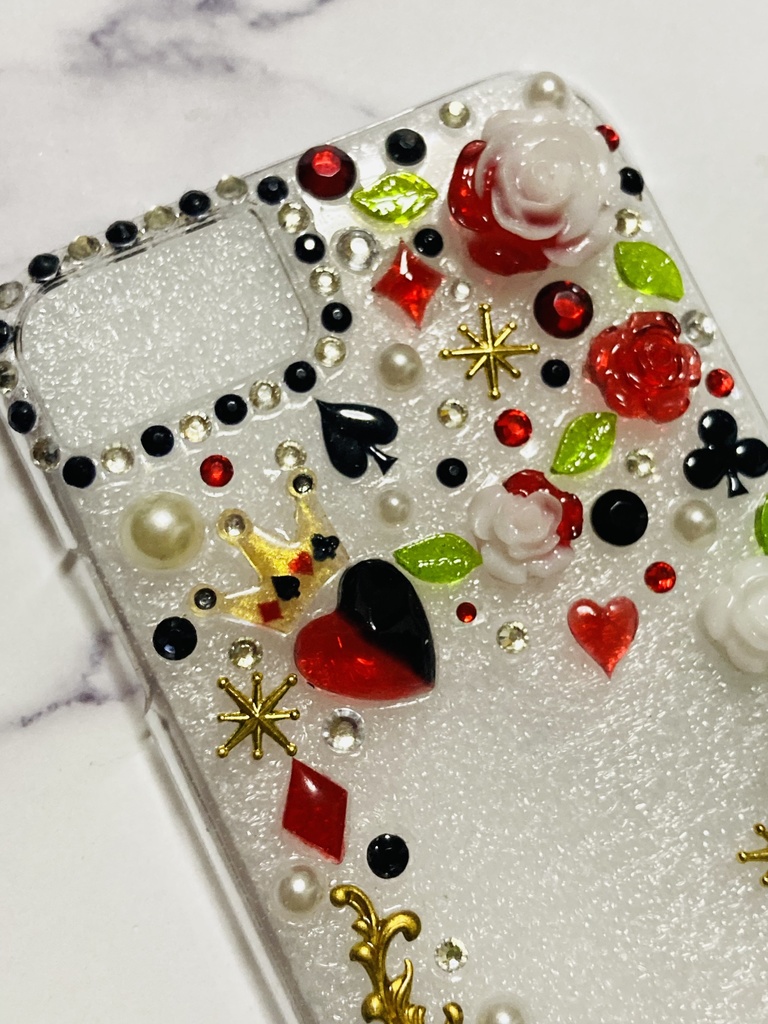 ハンドメイド レジン iPhoneケース【iPhone 8/7/ SE3/SE2】