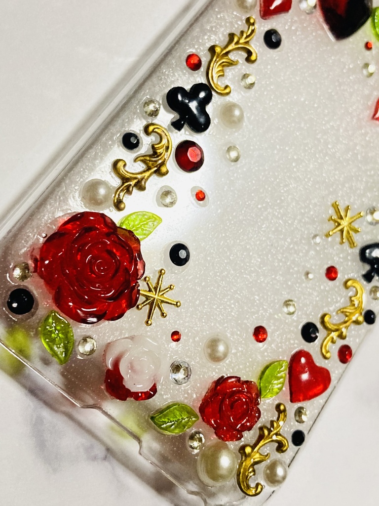 ハンドメイド レジン iPhoneケース【iPhone 8/7/ SE3/SE2】