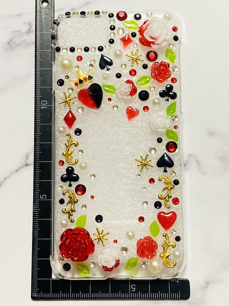 ハンドメイド レジン iPhoneケース【iPhone 8/7/ SE3/SE2】