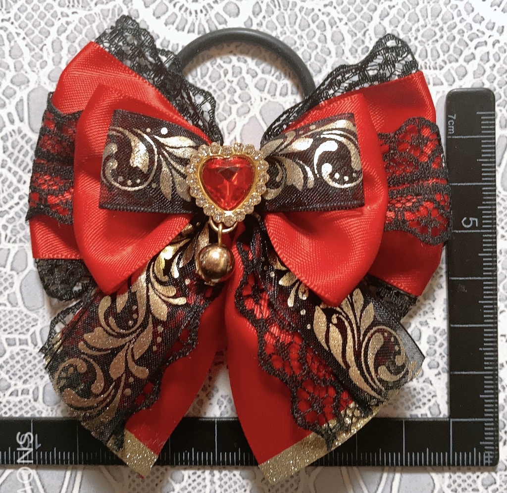 キンブレリボン 推し活 担当カラー赤 ペンライトリボン