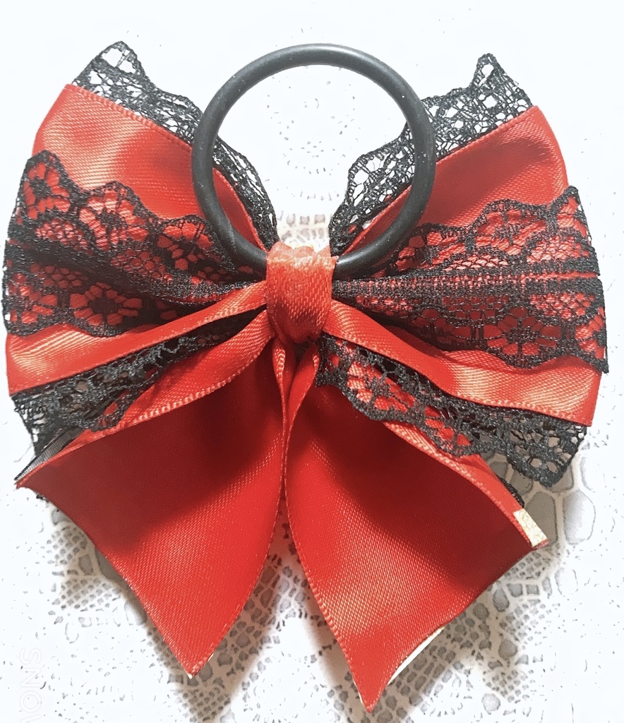 キンブレリボン 推し活 担当カラー赤 ペンライトリボン