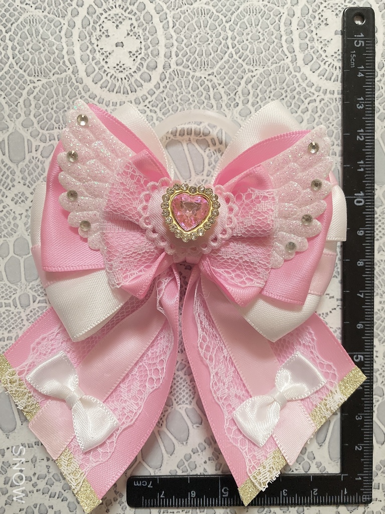 .꒰ঌキンブレリボン、ペンラリボン、ピンク担当໒꒱