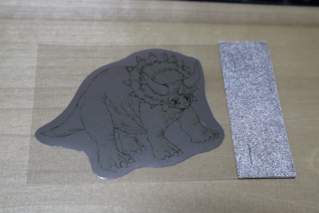 トリケラトプスステッカー