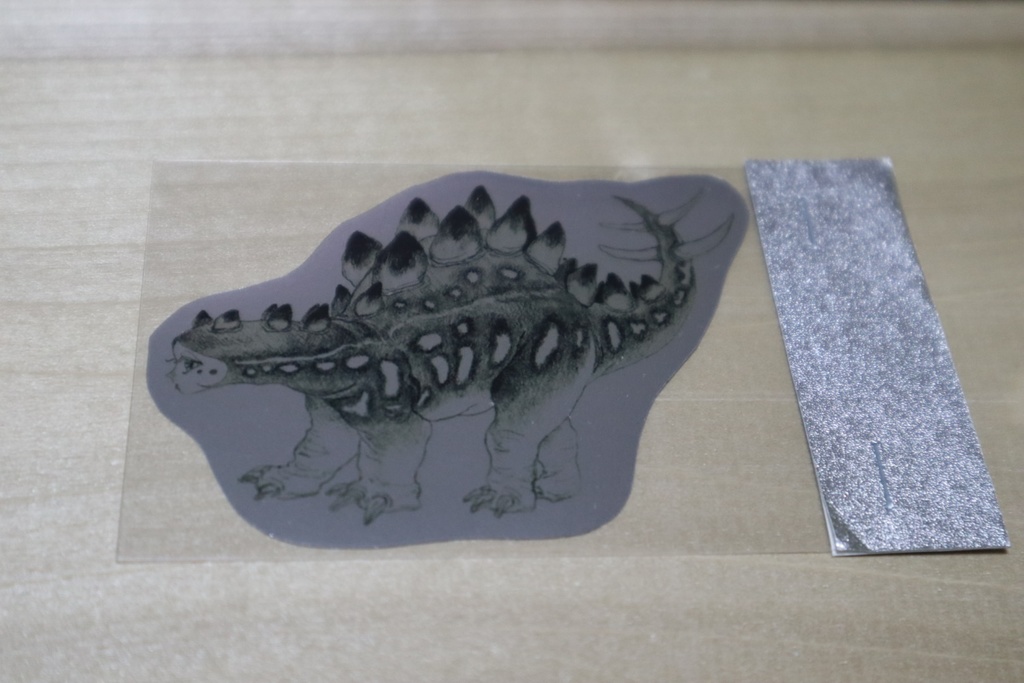 ステゴザウルスステッカー