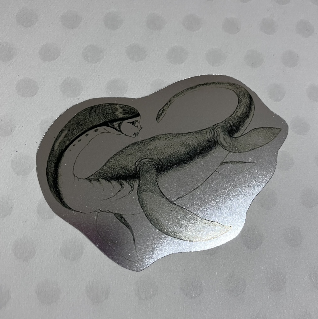 プレシオサウルスステッカー