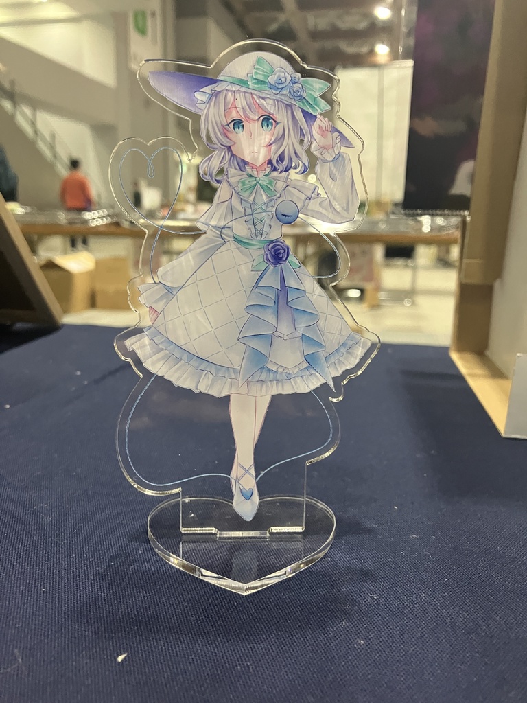 白ロリータこいしアクリルスタンド - えだまめ栽培所 - BOOTH