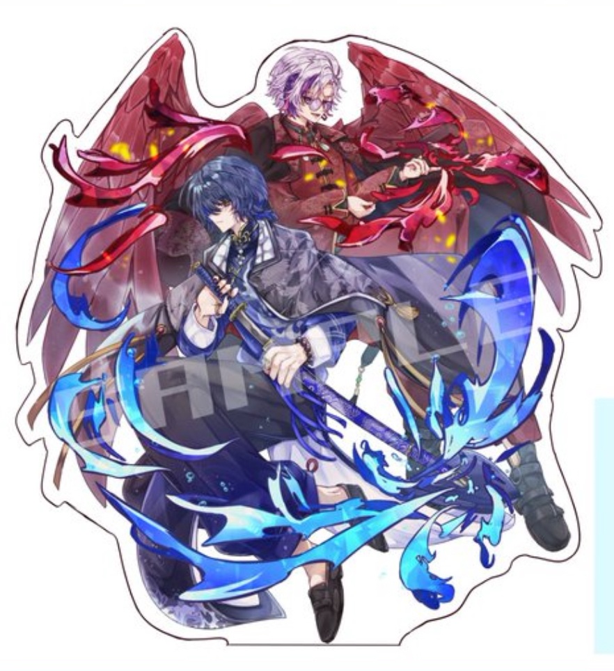 不破湊‪✕‬小柳ロウ チャイナアクリルスタンド