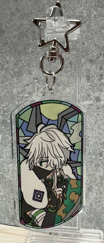 叢雲カゲツ ステンドグラス風アクリルキーホルダー