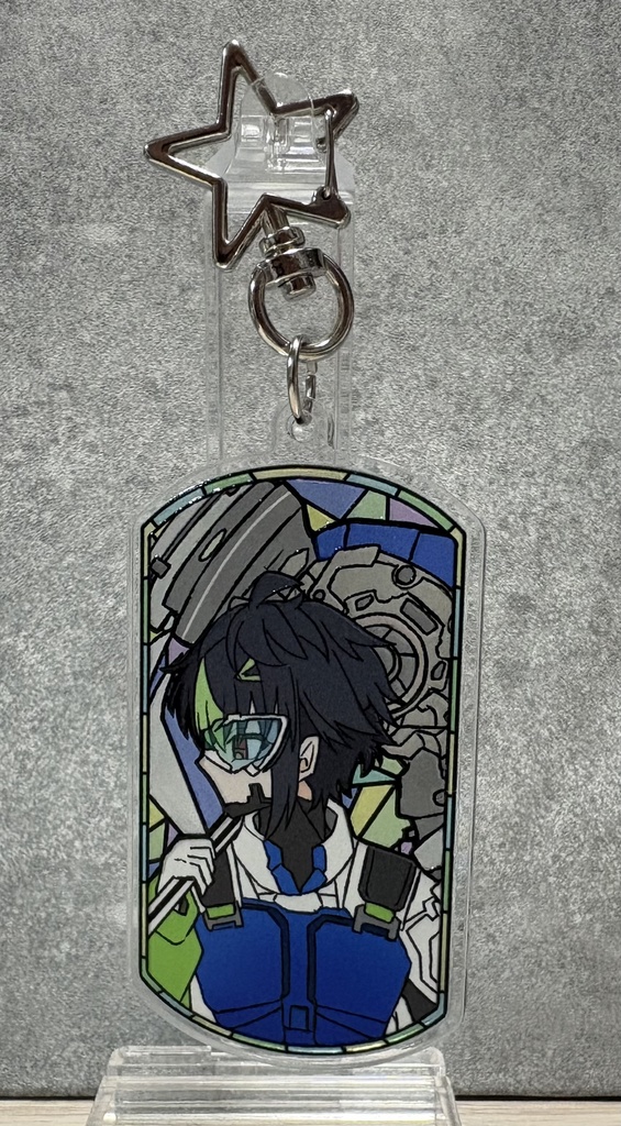 伊波ライ ステンドグラス風アクリルキーホルダー