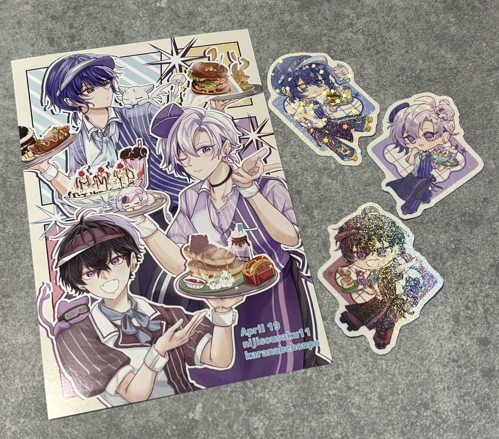 チームL ポストカード＆ステッカーセット