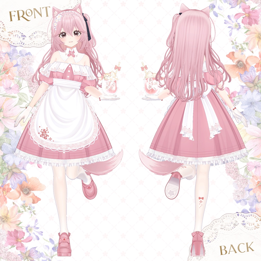 『リナシータ』オリジナル3Dモデル -Rinasciita-