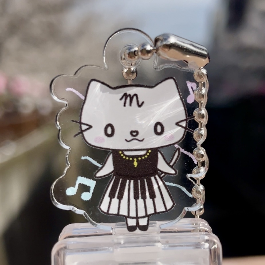 Melodyアクリルキーホルダー