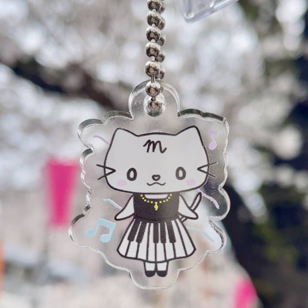 Melodyアクリルキーホルダー