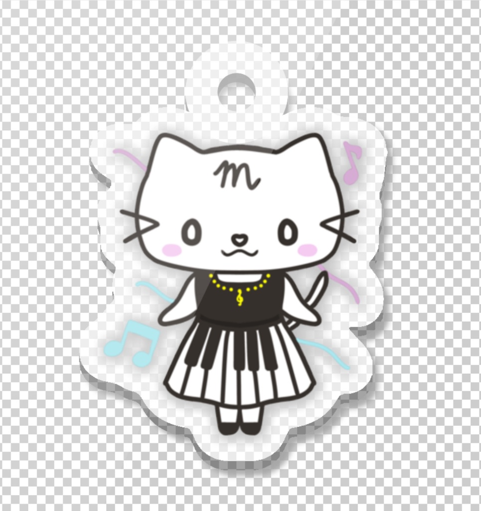 Melodyアクリルキーホルダー