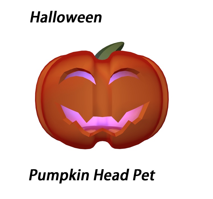 Pumpkin Head Pet かぼちゃ頭のペット