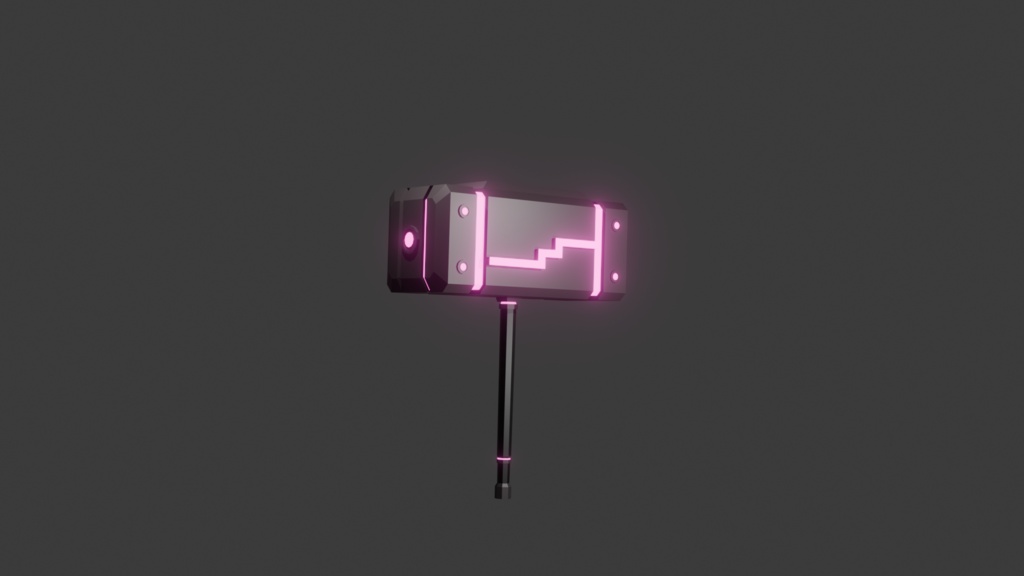 サイバーハンマー　ピンク(cyberhammer pink)