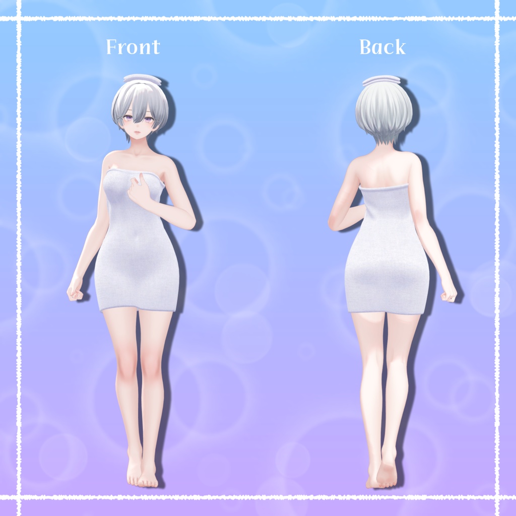 ✨3日間限定発売記念セール中✨【3アバター対応】BathTowelSet♨️