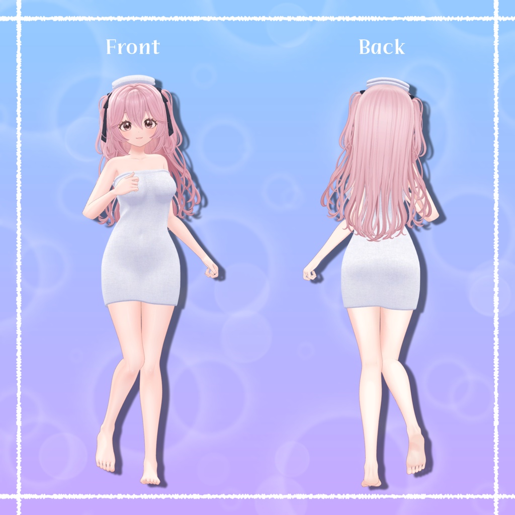 ✨3日間限定発売記念セール中✨【3アバター対応】BathTowelSet♨️