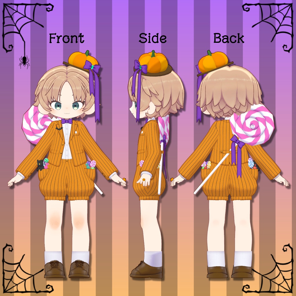✨発売記念セール中✨まめふれんず対応『PumpkinSuit🎃』