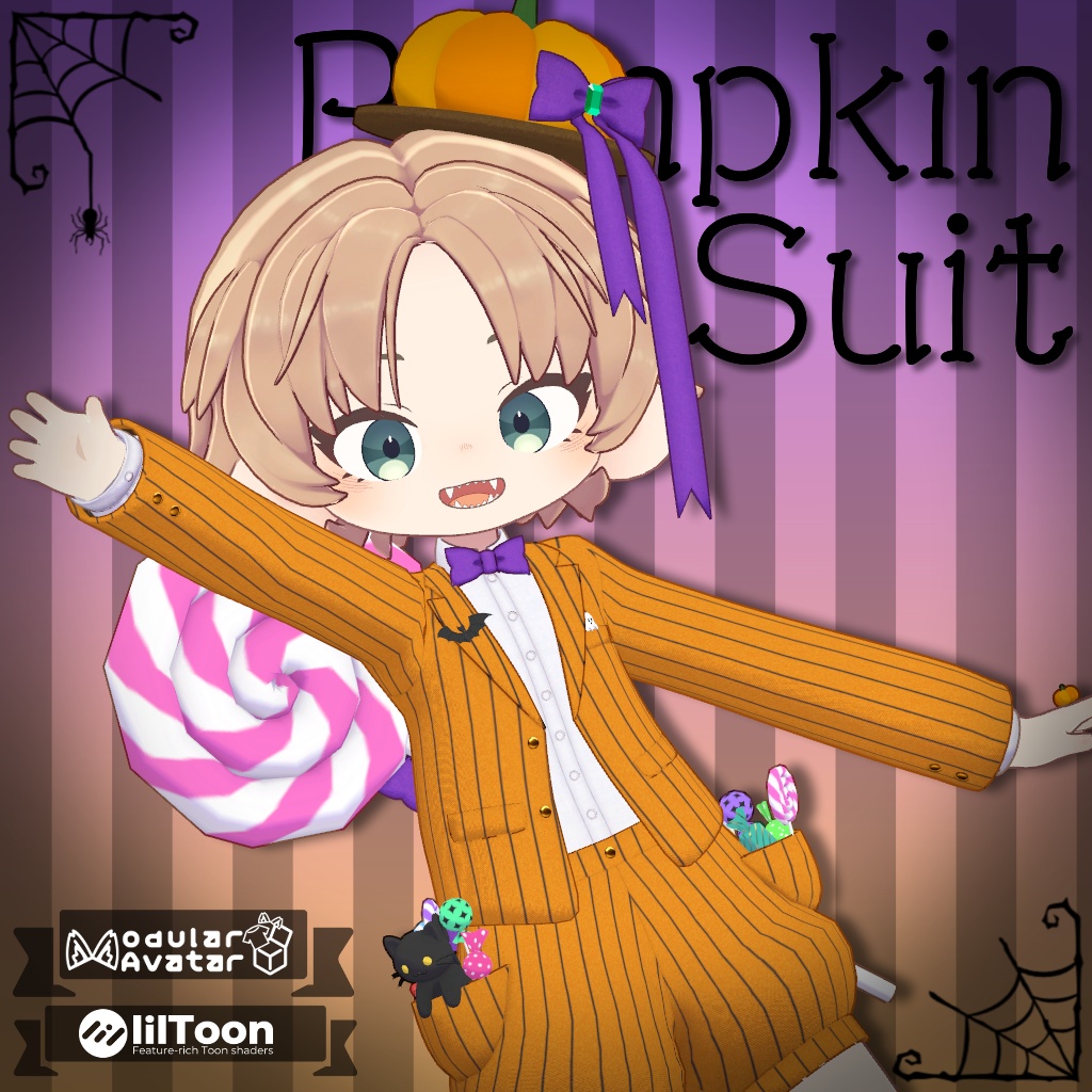 ✨発売記念セール中✨まめふれんず対応『PumpkinSuit🎃』