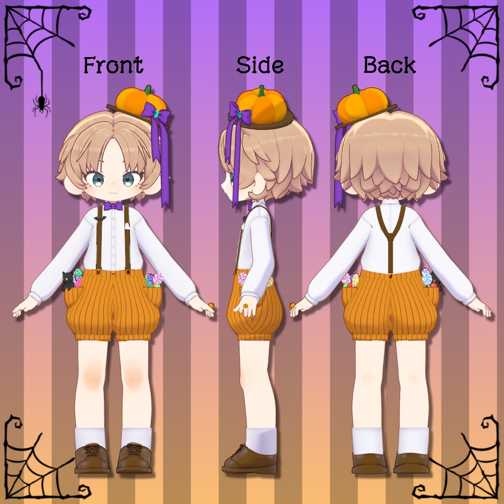✨発売記念セール中✨まめふれんず対応『PumpkinSuit🎃』