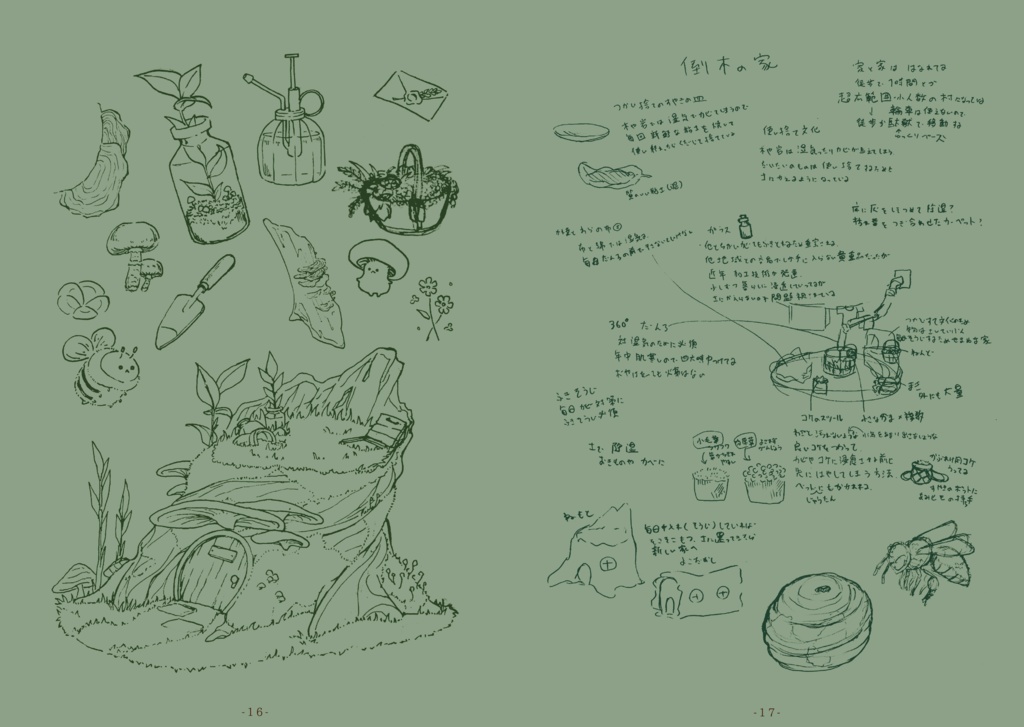イラスト集架空の世界の旅をする(5集)