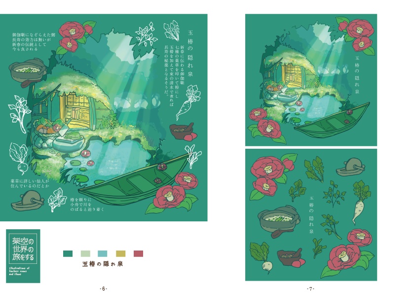 イラスト集架空の世界の旅をする(5集)